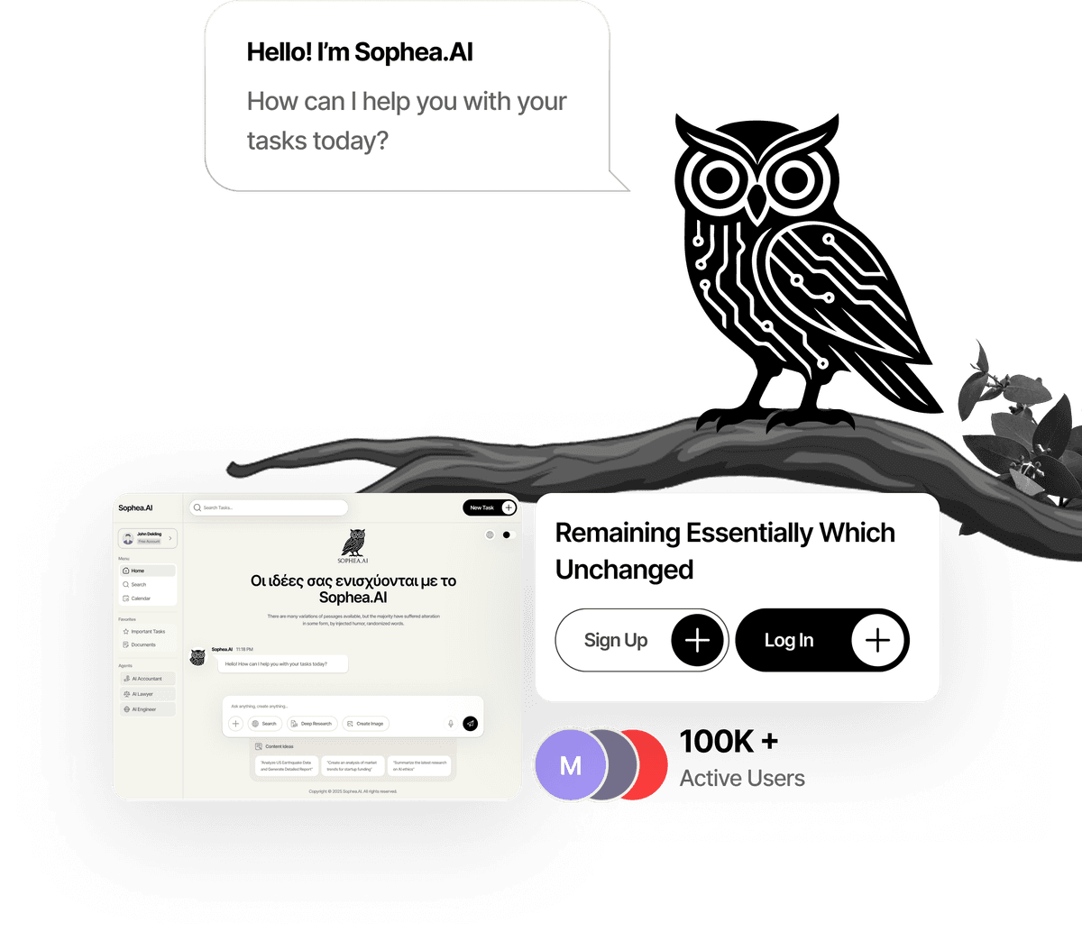 Sophea.ai Hero Graphic